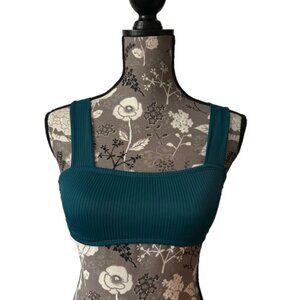 Xhilaration Women's Small Teal Padded Bikini Top